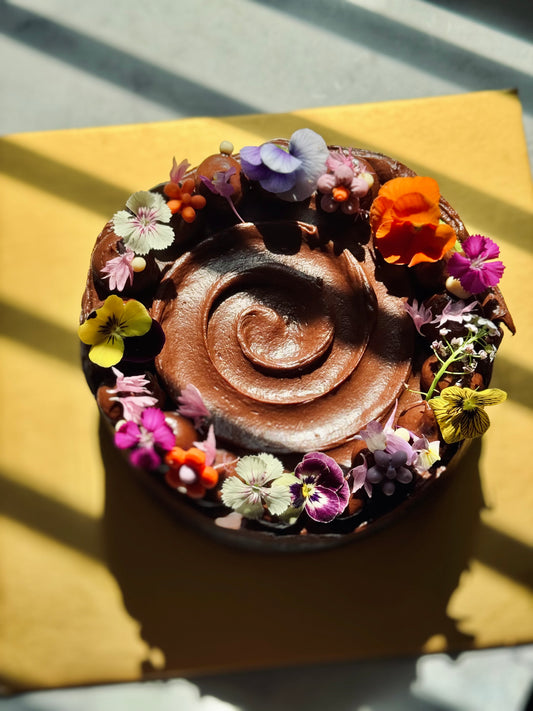 (Oct Preorder) Belgian Dark Chocolate Torte